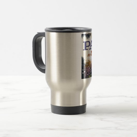  Eiffeltoren Paris Air Travel Reisbeker (Voorkant links)