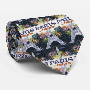  Eiffeltoren Paris Air Travel Stropdas