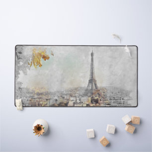 Eiffeltoren Paris Desk Mat – Vintage Travel Art