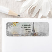 Eiffeltoren Paris France Label –  (Insitu)