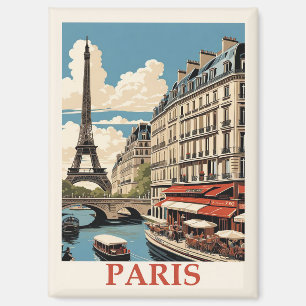  Eiffeltoren Paris Frankrijk Seine Cafe Magneet