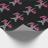 Eiffeltoren Paris Gift Wrapping Paper Cadeaupapier (Hoek)