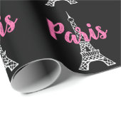 Eiffeltoren Paris Gift Wrapping Paper Cadeaupapier (Rol Hoek)