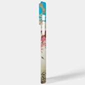 Eiffeltoren Paris Monogram Tortelduifjes Case-Mate iPhone Case (Achterkant / Links)