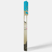 Eiffeltoren Paris Monogram Tortelduifjes Case-Mate iPhone Case (Achterkant / Rechts)