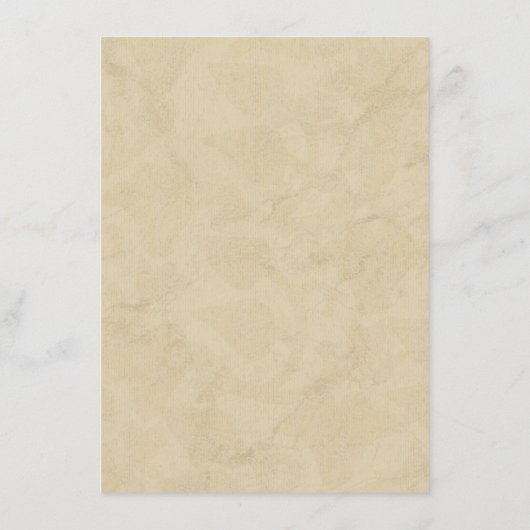  Eiffeltoren Paris Postmark Bruiloft Menu (Achterkant)