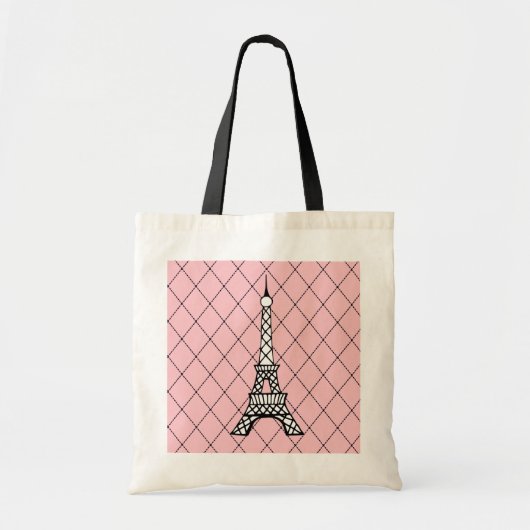 Eiffeltoren Paris School Tote Boekentas Cadeau Bag (Voorkant)