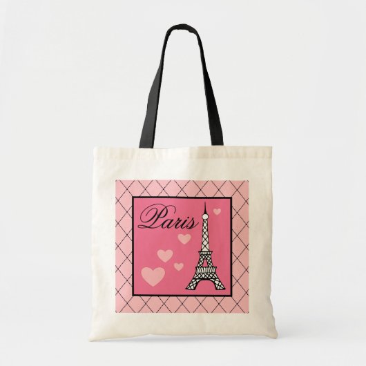 Eiffeltoren Paris Tote Bag (Voorkant)