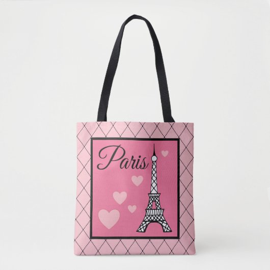 Eiffeltoren Paris Tote Tas Cadeau (Voorkant)