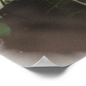  Eiffeltoren Paris Travel Poster (Hoek)