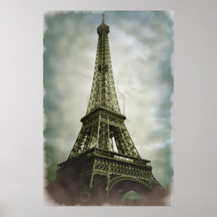 Eiffeltoren Paris Travel Poster