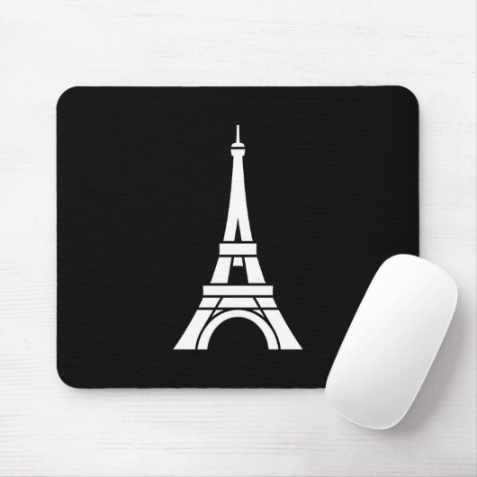 Eiffeltoren Pictogram Mousepad Muismat (Met muis)