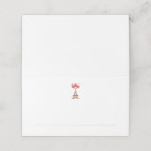 Eiffeltoren Plaatskaartje (Buitenkant ongevouwen)