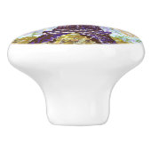 Eiffeltoren - Pointillisme keramische dragerknoppe Keramische Knop (Zijkant)