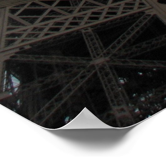 Eiffeltoren Poster (Hoek)