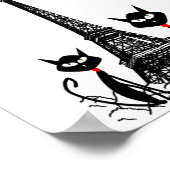 eiffeltoren poster (Hoek)