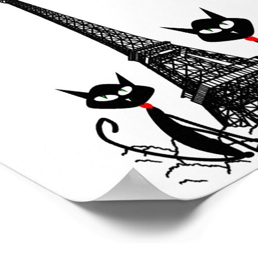 eiffeltoren poster (Hoek)