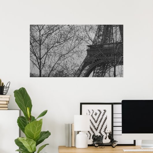 Eiffeltoren Poster (Thuiskantoor)