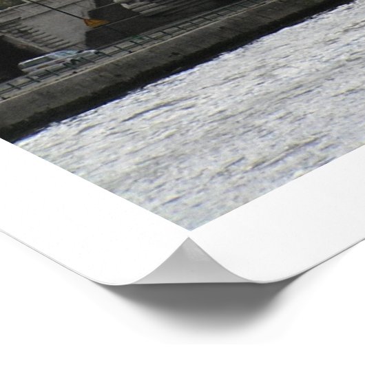 Eiffeltoren Poster (Hoek)