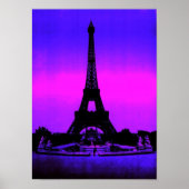 Eiffeltoren Poster (Voorkant)