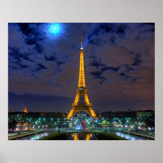 Eiffeltoren Poster (Voorkant)