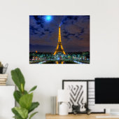 Eiffeltoren Poster (Thuiskantoor)