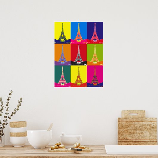 Eiffeltoren Poster (Keuken)