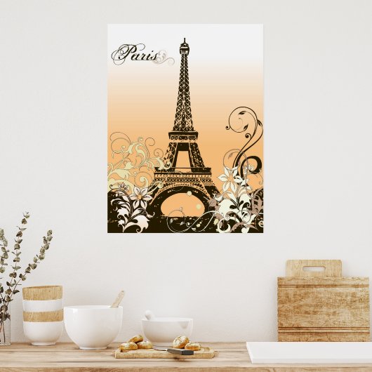 Eiffeltoren Poster (Keuken)