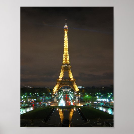 Eiffeltoren Poster (Voorkant)