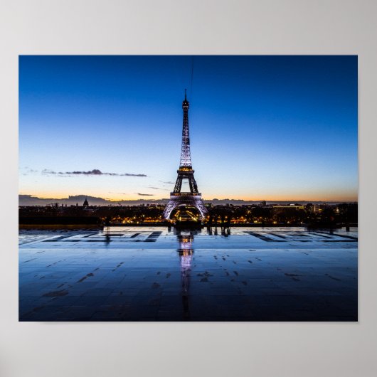 Eiffeltoren Poster (Voorkant)