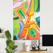 Eiffeltoren Poster (Thuiskantoor)