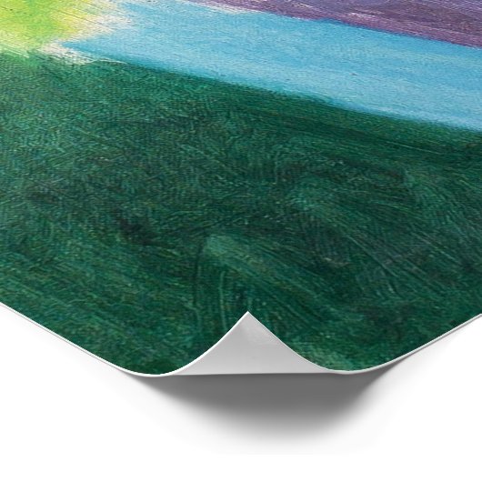 Eiffeltoren Poster (Hoek)