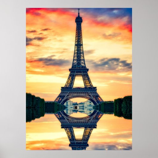 Eiffeltoren Poster (Voorkant)