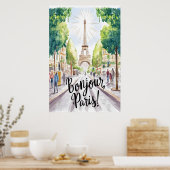 Eiffeltoren Poster (Keuken)