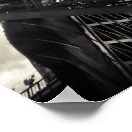 Eiffeltoren Poster (Hoek)