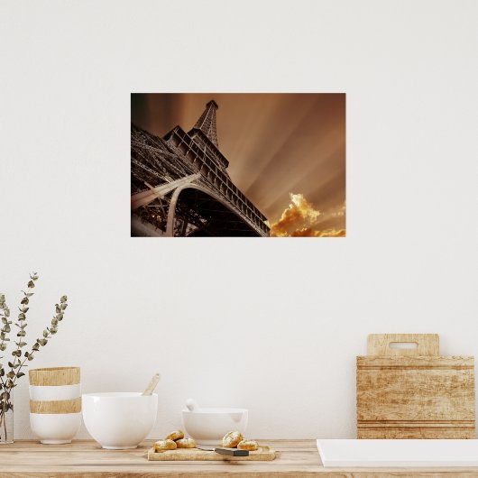 Eiffeltoren poster (Keuken)