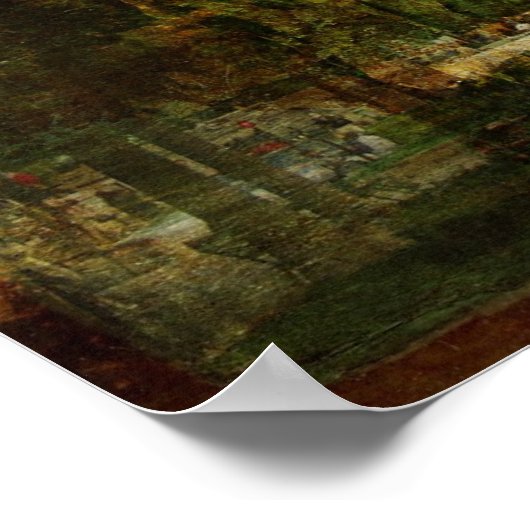 Eiffeltoren Poster (Hoek)