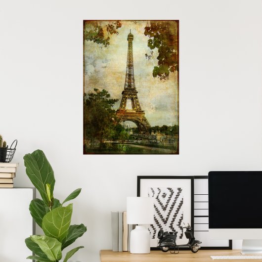  Eiffeltoren Poster (Thuiskantoor)