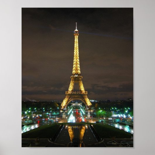 Eiffeltoren Poster (Voorkant)