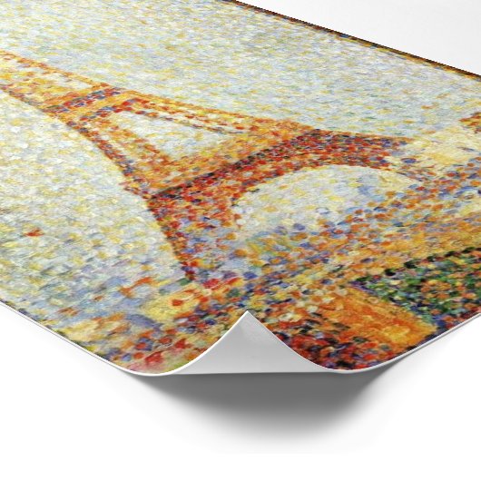 Eiffeltoren Poster (Hoek)