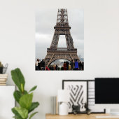 Eiffeltoren Poster Papier (Matte) (Thuiskantoor)