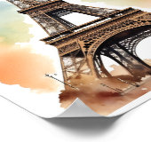 Eiffeltoren Poster Wall Art Room Decor (Hoek)