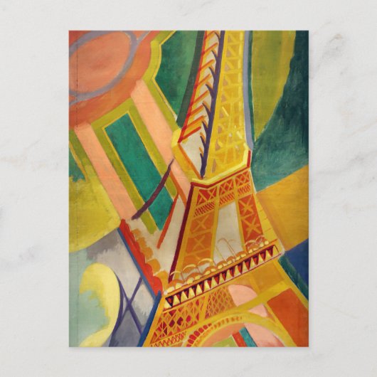 Eiffeltoren | Robert Delaunay Briefkaart (Voorkant)