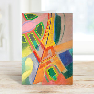 Eiffeltoren   Robert Delaunay Kaart