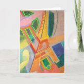 Eiffeltoren | Robert Delaunay Kaart (Voorkant)