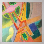 Eiffeltoren | Robert Delaunay Poster (Voorkant)