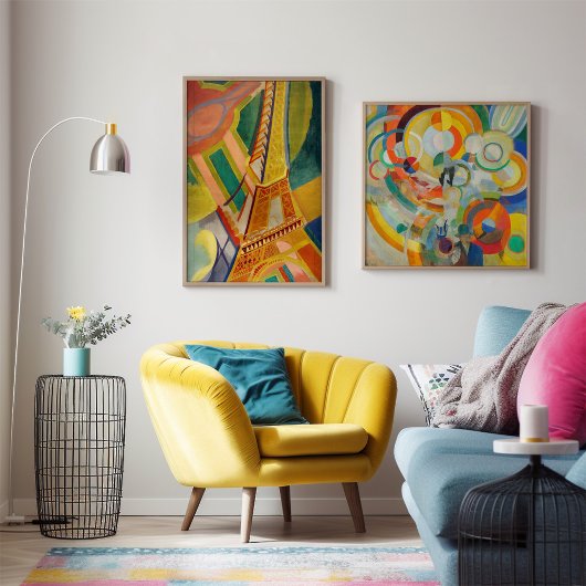 Eiffeltoren | Robert Delaunay Poster