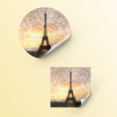 Eiffeltoren Ronde Sticker