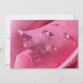 Eiffeltoren Roos Notecard Bedankkaart (Voorkant)