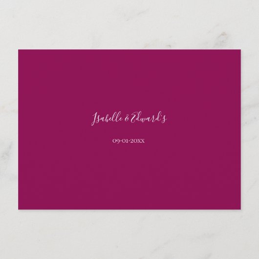 Eiffeltoren Roze bloesems Gold Bourgogne Informatiekaartje (Achterkant)